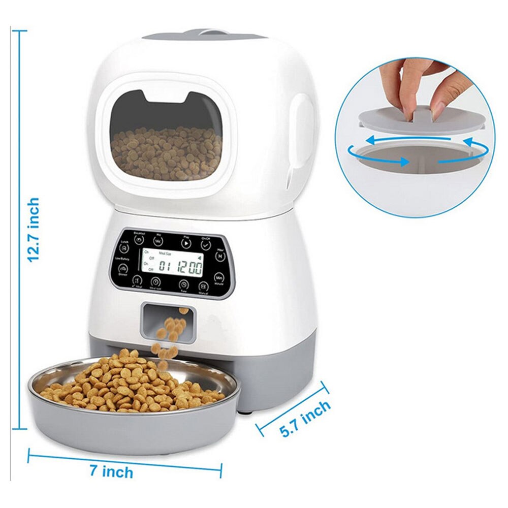 Automatic Pet Feeders For Cats And Dogs Wi-fi Enabled Smart Dog